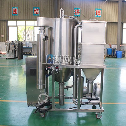 小型的壓力式噴霧干燥機(jī)設(shè)計(jì)緊湊，無需附屬設(shè)備